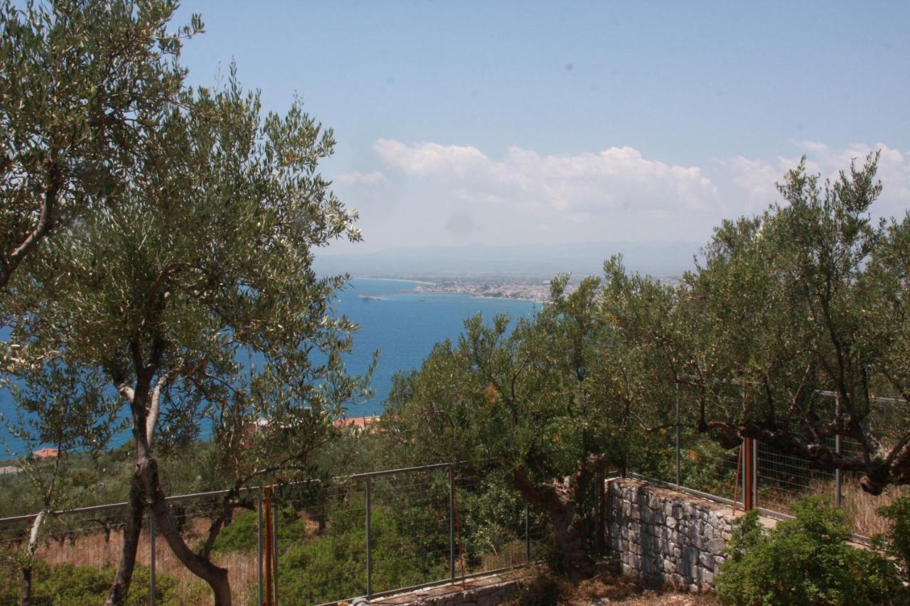 Sea And Mountain View Villa Kalamata Eksteriør billede